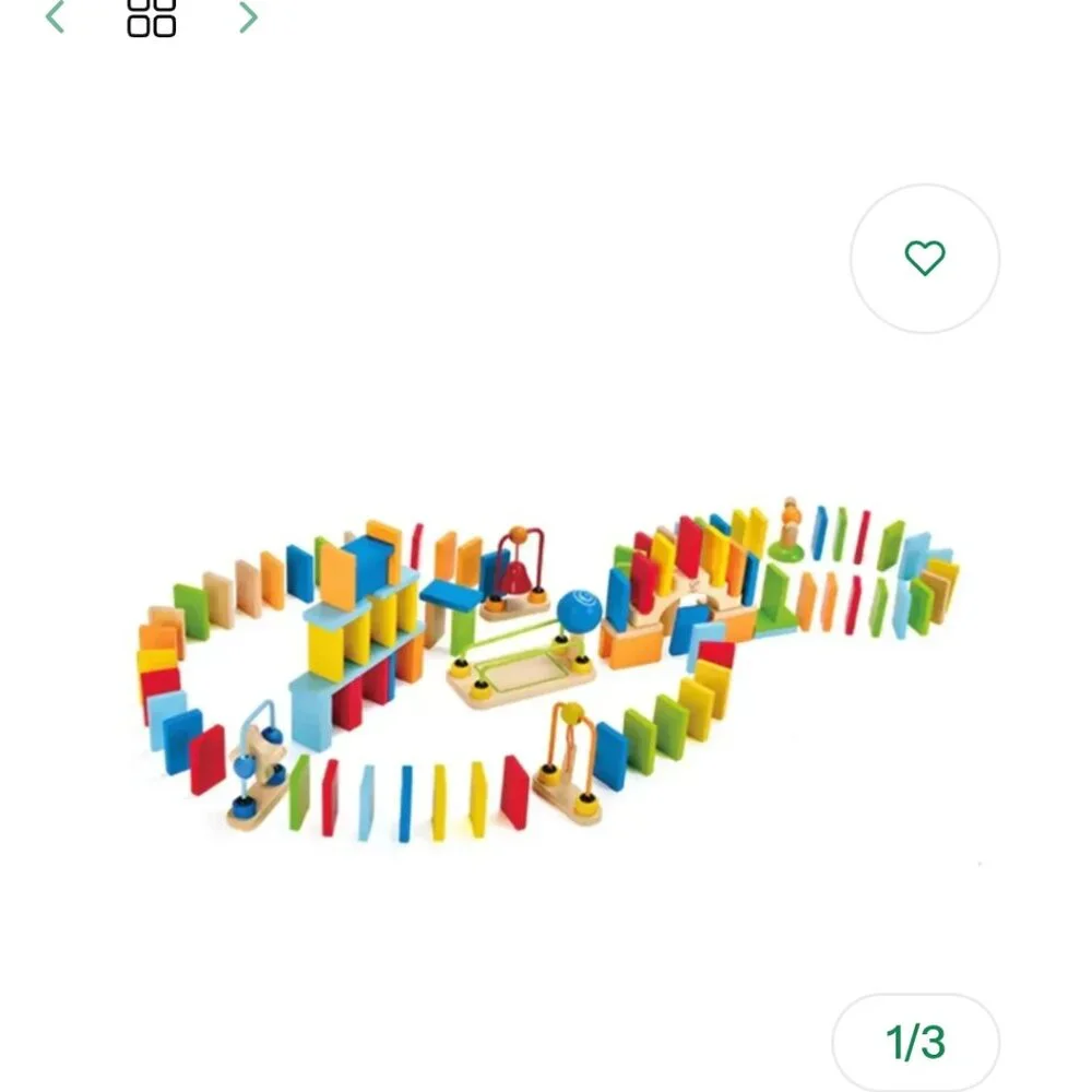 Hape Dynamo Dominoes Wooden Domino Set - Multicolor